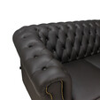 Half Genuine Leather Sofa Set M107